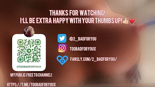 2badforyou live sex cam