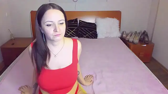 angelllika (F milf) - make us fully naked (sexy strip)