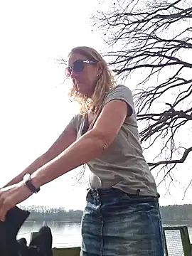 hotwifelyn68 (F mature) - Spit on my Tits