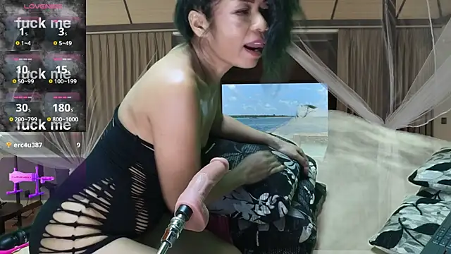 hornyshyasian (F milf) - Anal show