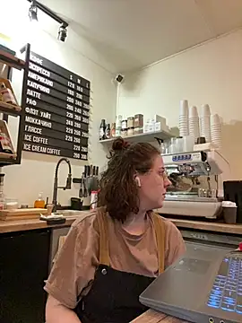 Hey! I work in a coffee shop, my boss is constantly watching camera