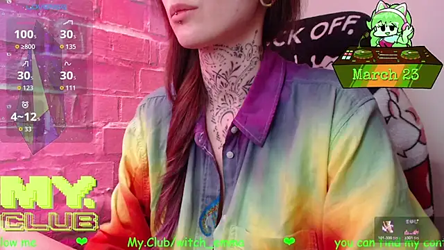 witch_emma (F young) - SHORT BLACK DRESS💚Fav vibe 33/111