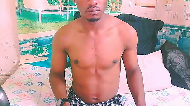 ebonytiger69 (M young) - jack off hard nd cum again  Tiger