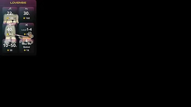 Lovensetest live sex cam