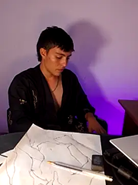 james_smm (M twink) - COMPLETE SHOW (ORGASM) + ART ON SKIN 🔥