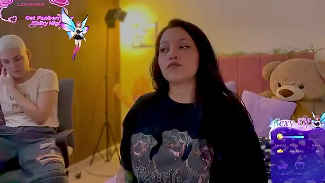 marcellagriffin (F young) - lick boobs