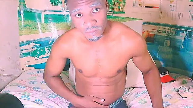 ebonytiger69 (M young) - jack off hard nd cum again  Tiger