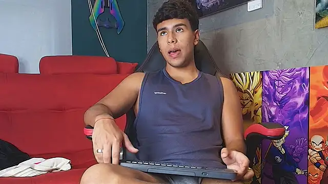 chr58_ (M twink) - vibrator in my ass