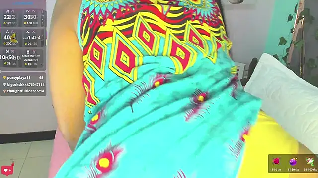 iniya_parul (F milf) - blowjob and a lot of spit👅🥵