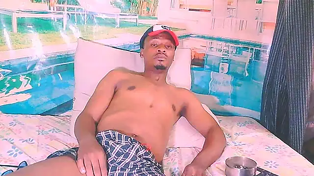 ebonytiger69 (M young) - jack off hard nd cum again  Tiger