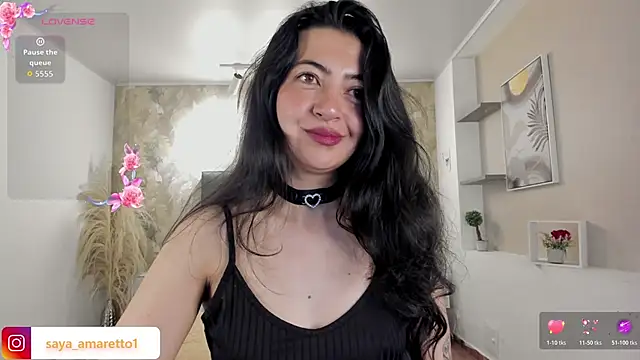 real web cam porn Saya Amaretto1