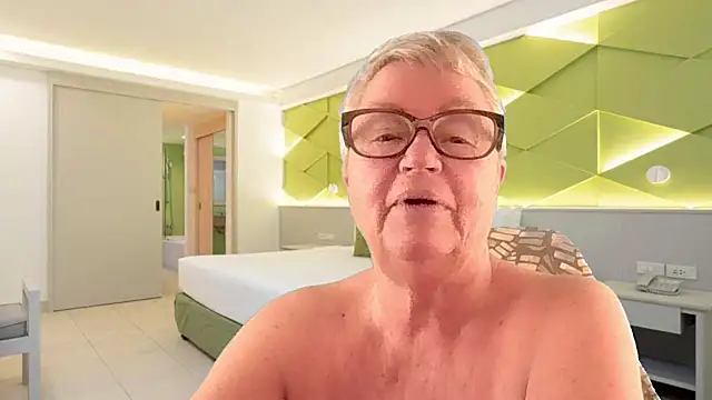 Mystery-Grandmother live sex cam
