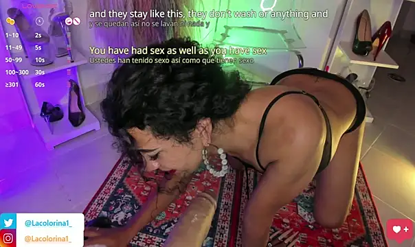 lacolorinaa - Lacolorinaa's free webcam - UK Sex Cams