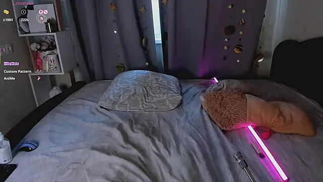 jess_lui (F young) - squirt on face💙anal beads+dildo in ass