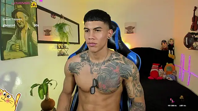 damian_latinxxx (M young) - ✨oil on your abdomen and chest