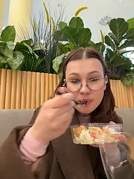 rinacat (F young) - Finger inside & taste my pussy