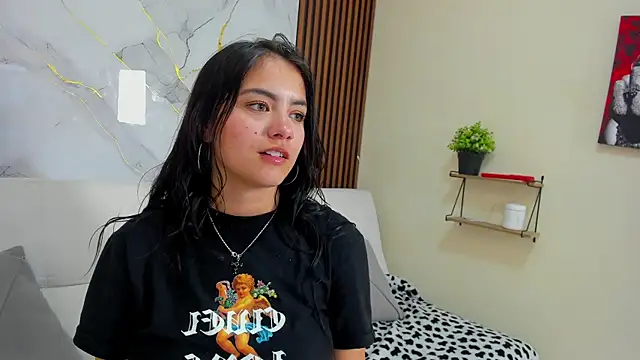 sally_black (F teen) - EXCLUSIVE TEASING SHOW (FACE, BOOBS): 55