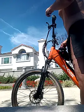 exhibitionistmale (Ask my age) - Full nude bike ride