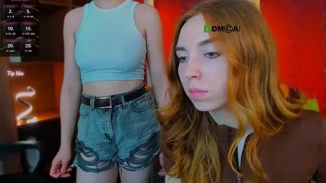 stella_flower (G teen) - play with boobs while clothes