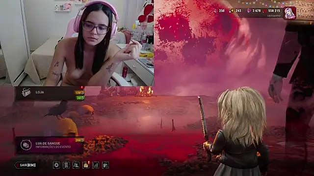 rayssadss (F young) - ⋆˚꩜｡ 2 fingers in pussy - dedo na bct💓