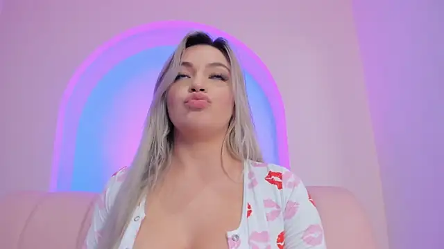 milaowens (F young) - Suck dildo and fuck boobs + spit