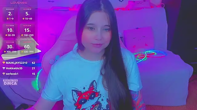 lolisuccub (F young) - 🍒 cover cute titties with body gel 🍒