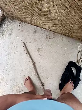 desii_rockstarr (Ask my age) - Risky Full nude cum show on terrace 😱