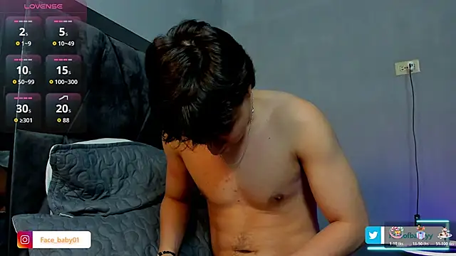 facebaby1 (M twink) - SEXY DANCE AND FLEX BICEPS