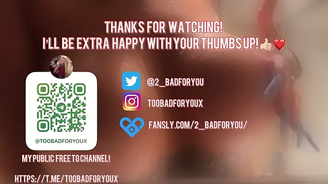 2badforyou (F young) - ⭐let me feel u⭐55 tk 100 sec toycontrol⭐