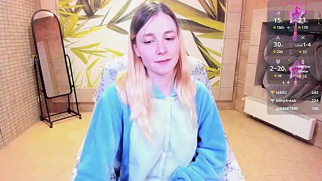 fleximona (F young) - topless 10 mins(nonude below waist day)~