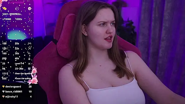 kellypoter (F teen) - ASMR finger sucking