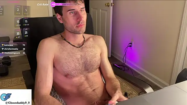 ghostdaddy9 (M young) - Cum on myself!