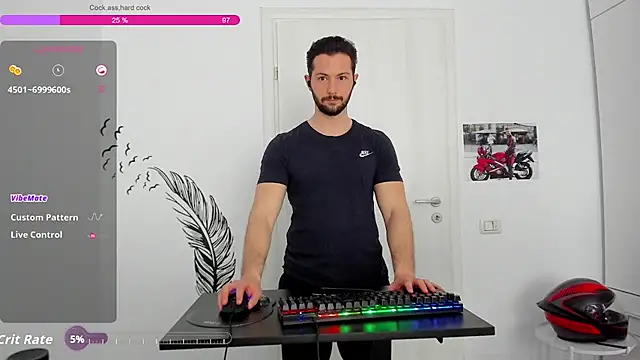 zackfraser (M young) - Cum on abs / chest