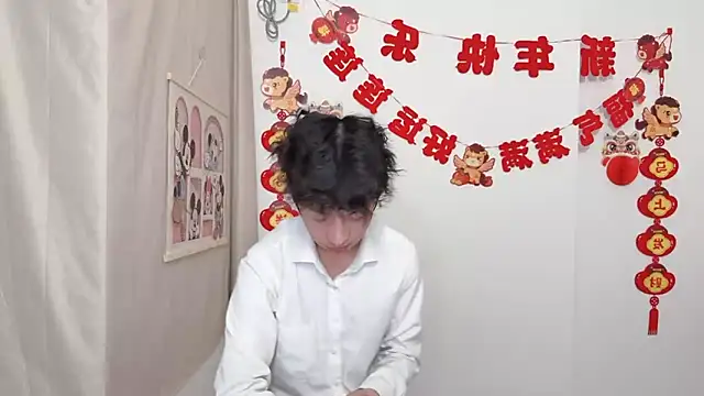 afahyu (M twink) - 保裸自慰并且勃起一分钟Masturbating naked and achiev