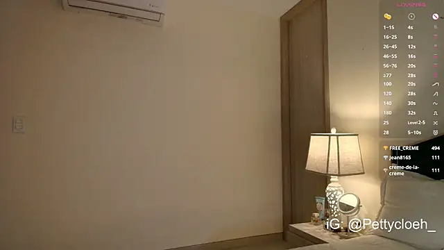 pettycloeh (F teen) - take off my bra and suck dildo in POV