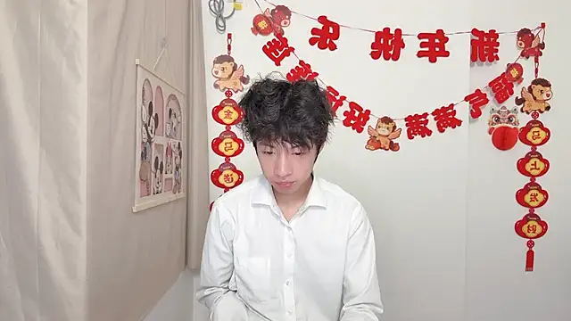 afahyu (M twink) - 保裸自慰并且勃起一分钟Masturbating naked and achiev