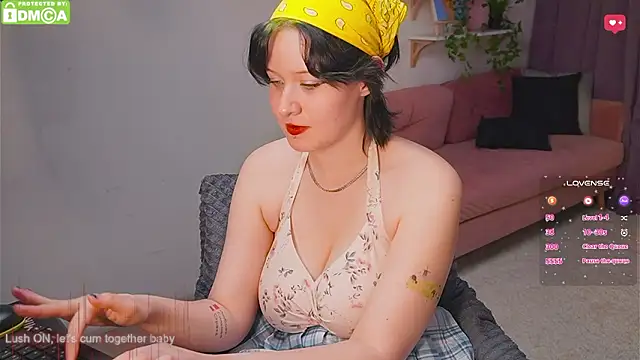 bluebeell (F young) - play with boobs