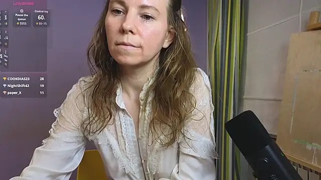 janepearl (F milf) - nude boobs massage with cream