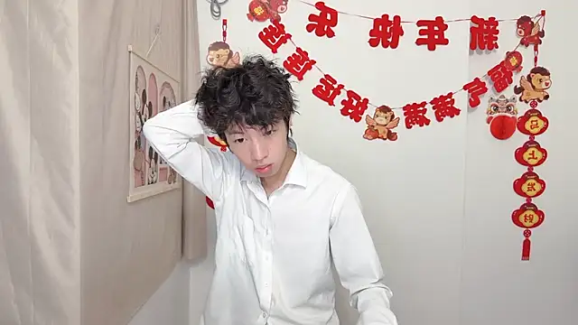 afahyu (M twink) - 保裸自慰并且勃起一分钟Masturbating naked and achiev