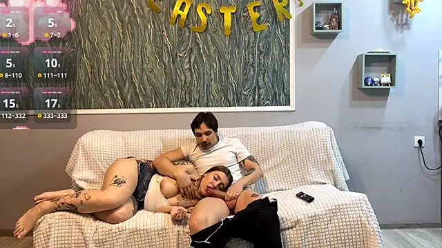 miley_and_michael (G young) - TO SHOW OFF IN FULL GROWTH