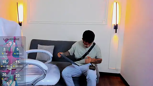 paradise_boy_s (M twink) - cum shot and sweating exercise