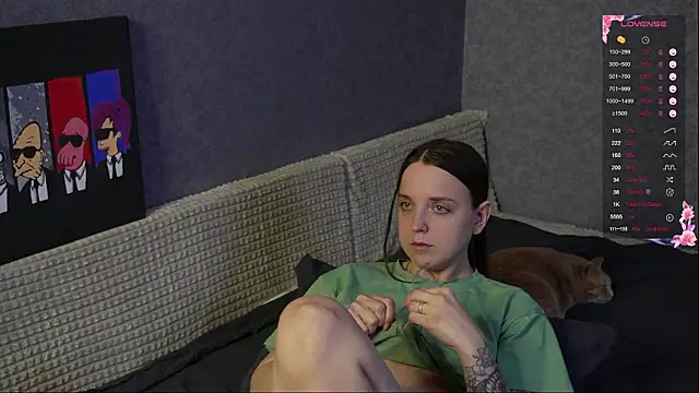 violetwin (F young) - Take off my top