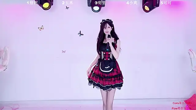 Live group webcam of LOVE-001