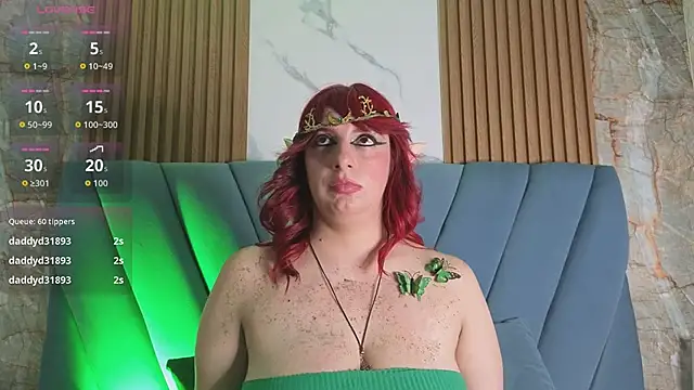 naked webcam Angel Red 