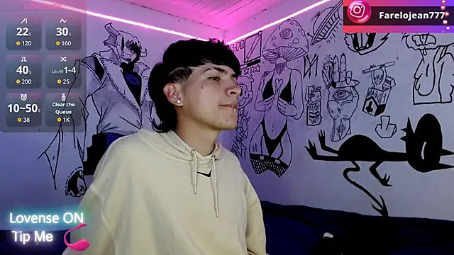 jeanfarelo (M twink) - get nacked + jerck off  💥💥💦💦