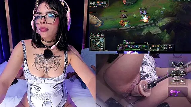 nyveth (F young) - Oiled Tits 🍒💦 + Niple Play