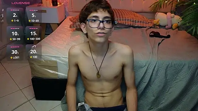 matty_sparkk (M twink) - I play with my nipples full of drool
