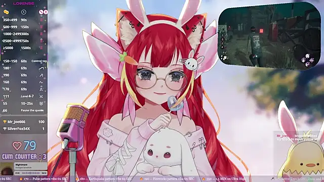 lewdfoxy_vt (F young) - Every goal = Toys control + Hot Show