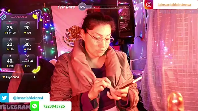 LaInsaciableIntensa webcam