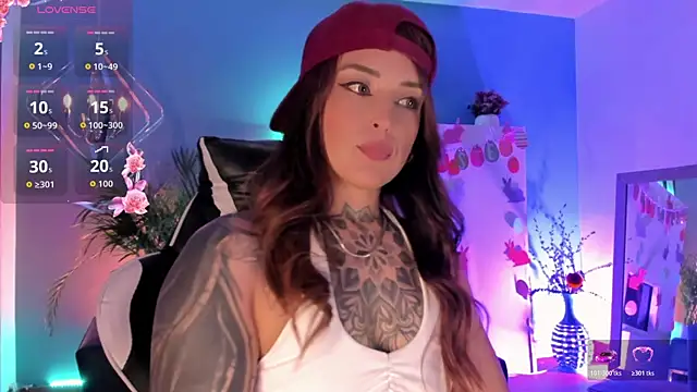 Megan_inked webcam